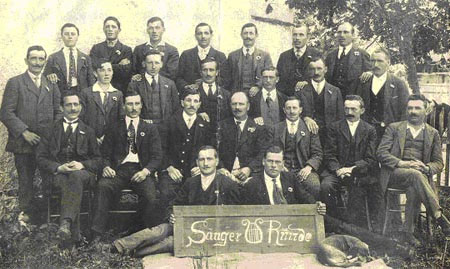 Sängerrunde 1920 – 1921, © MGV